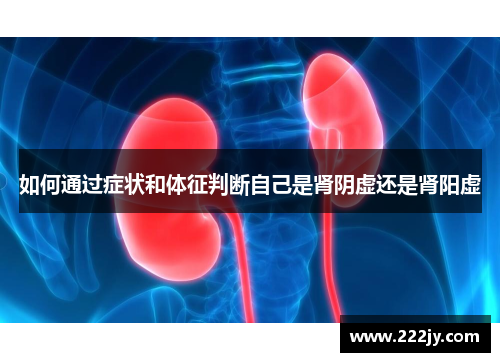 如何通过症状和体征判断自己是肾阴虚还是肾阳虚